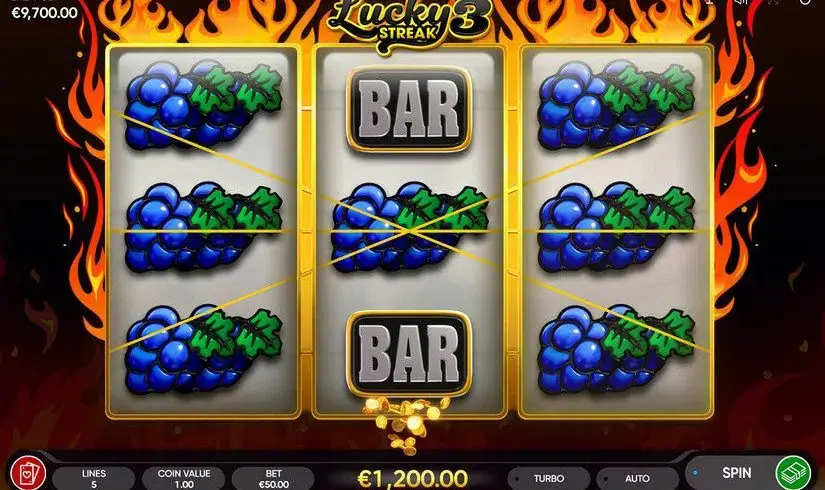 Lucky Streak 3 slot screenshot 5