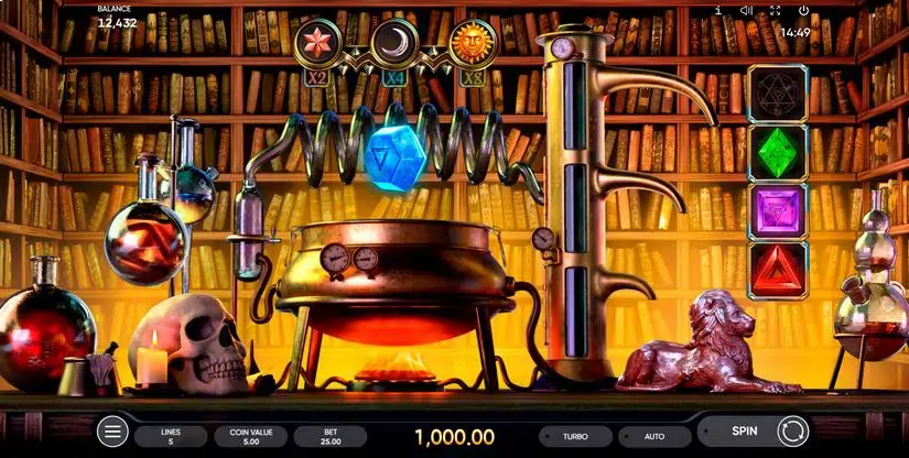 Magnum Opus slot screenshot 4