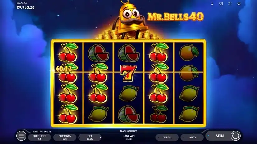 Mr. Bells 40 slot screenshot 3