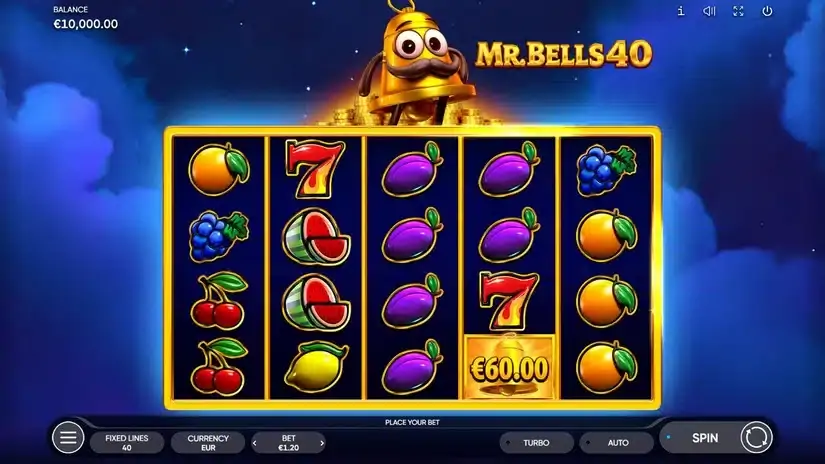 Mr. Bells 40 slot screenshot 