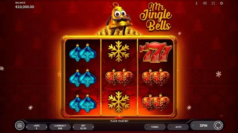Mr. Jingle Bells slot screenshot 