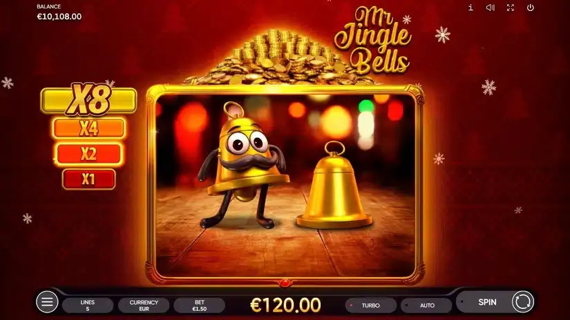 Mr. Jingle Bells slot screenshot 6