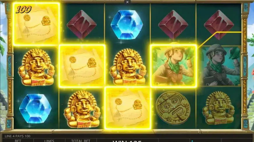 Mystery of Eldorado slot screenshot 4