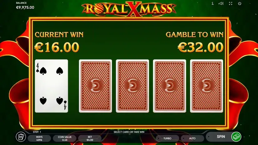 Royal Xmass slot screenshot 3