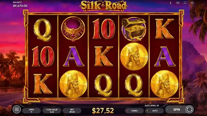 Silk Road slot screenshot 4
