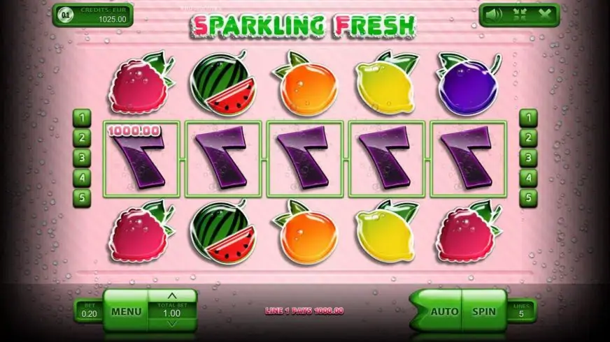 Sparkling Fresh slot screenshot 4
