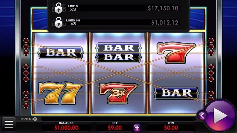 Black Diamond slot screenshot 