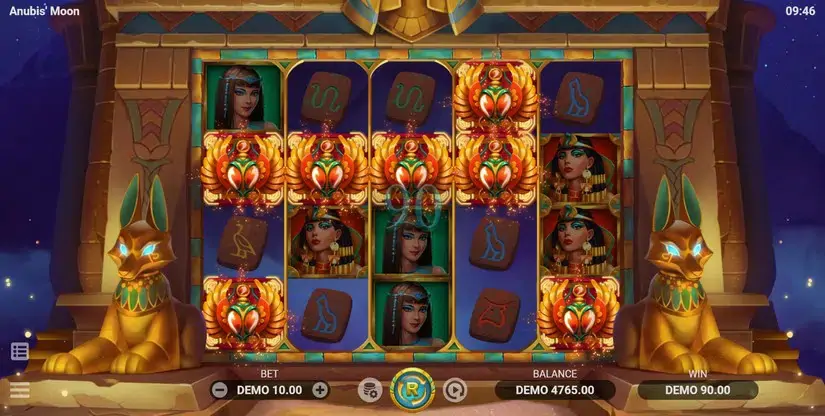 Anubis Moon slot screenshot 3