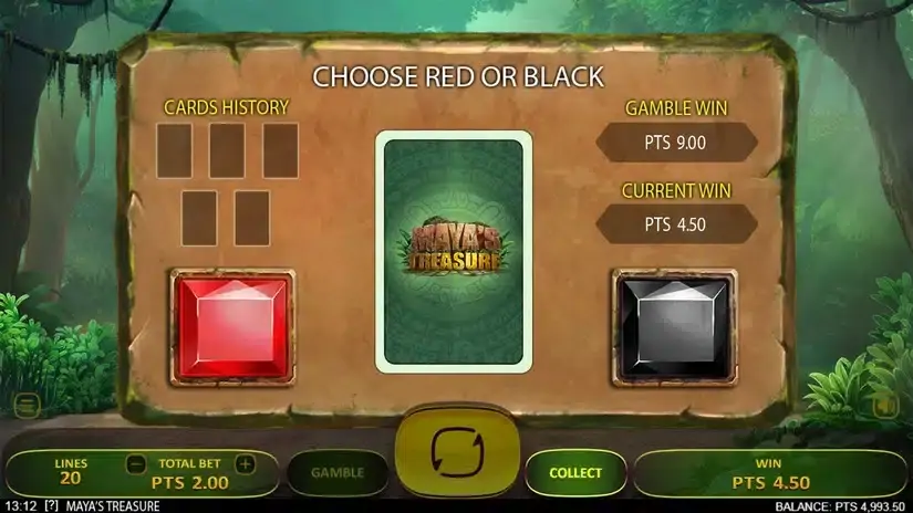 Maya’s Treasure slot screenshot 