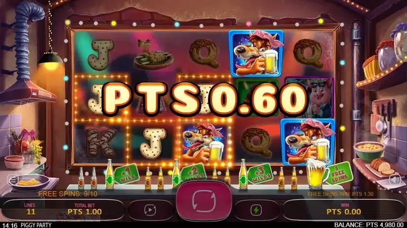 Piggy Party slot screenshot 5
