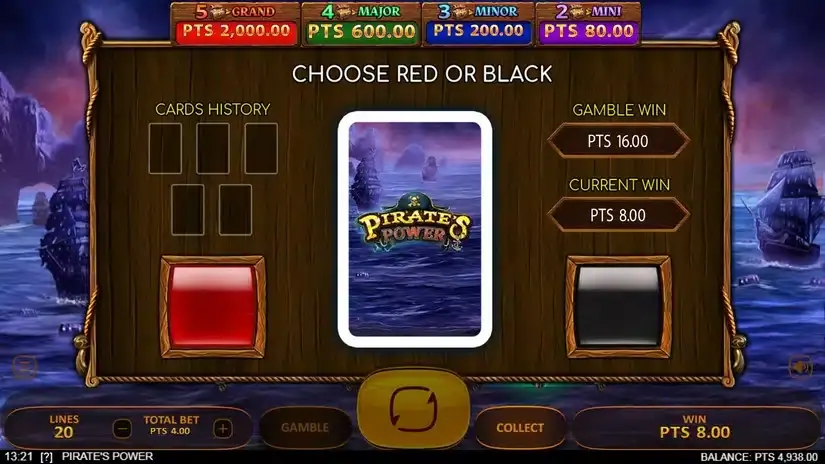 Pirates Power slot screenshot 4
