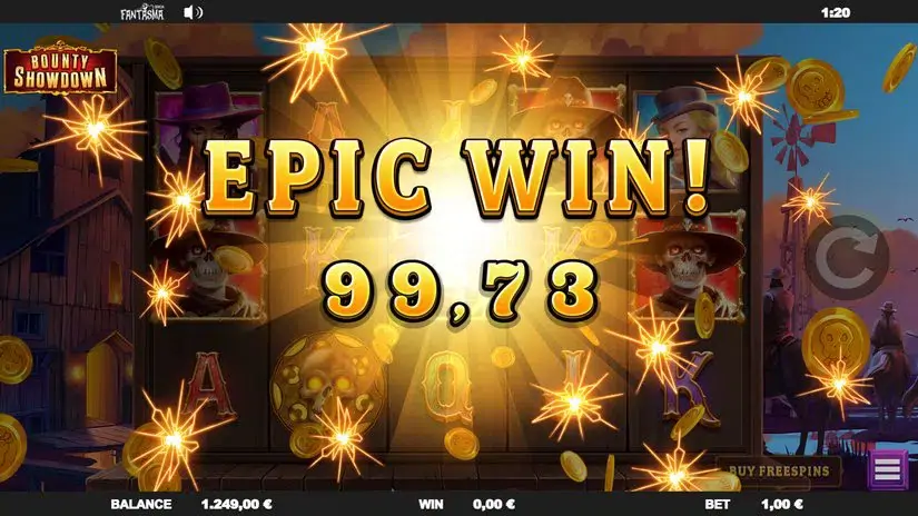 Bounty Showdown slot screenshot 