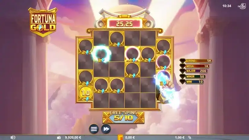 Fortuna Gold slot screenshot 4