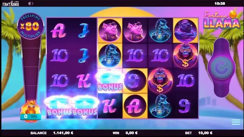 Fortune Llama slot screenshot 5