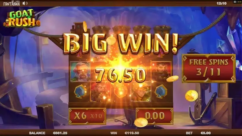 Goat Rush slot screenshot 6