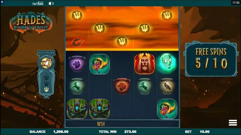 Hades River of Souls slot screenshot 