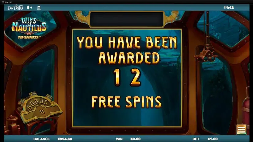 Wins of Nautilus Megaways slot screenshot 4
