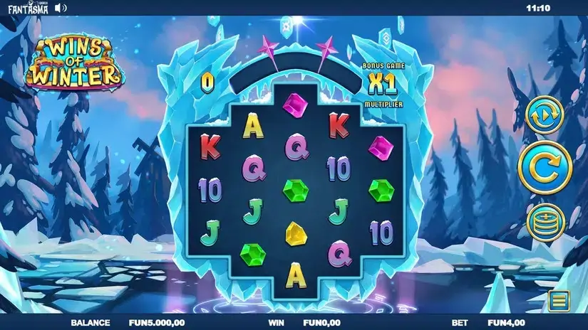 Wins of Winter slot screenshot 1