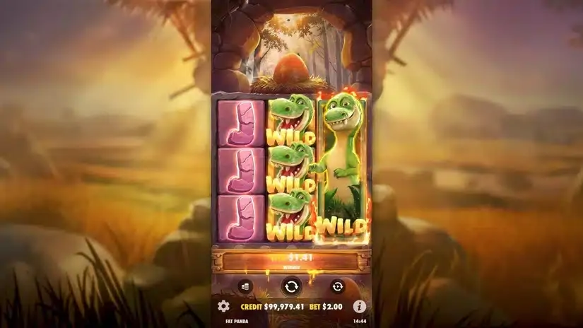 Dino Drop slot screenshot 