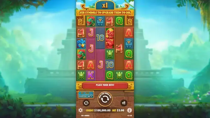 Fortune of Aztec slot screenshot 3