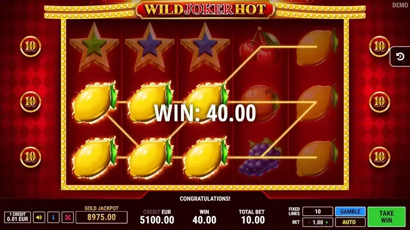 Wild Joker Hot slot screenshot 4