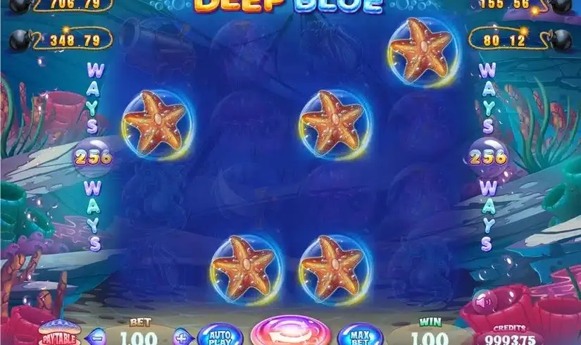 Deep Blue slot screenshot 4