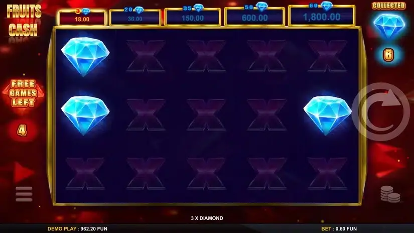 Fruits Cash slot screenshot 4