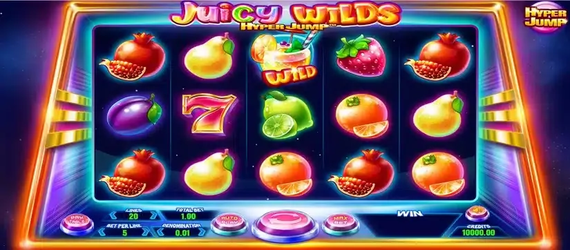 Juicy Wilds slot screenshot 1