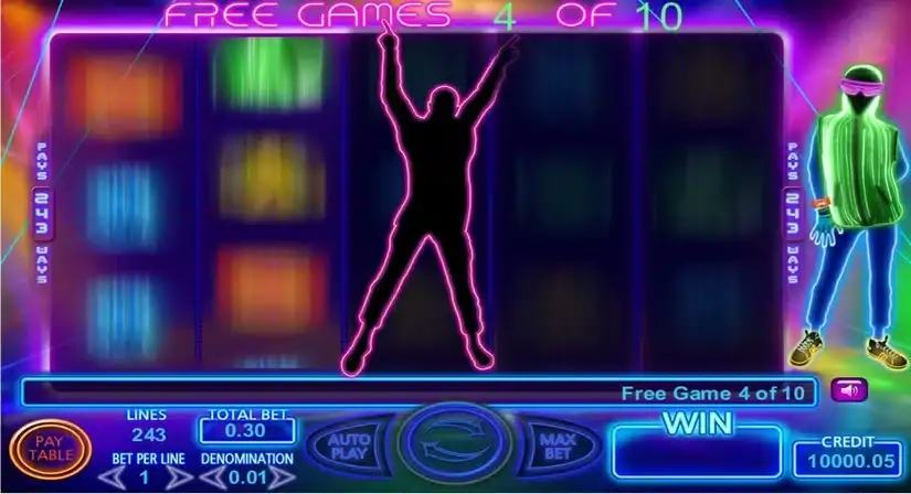 Light Dance slot screenshot 6