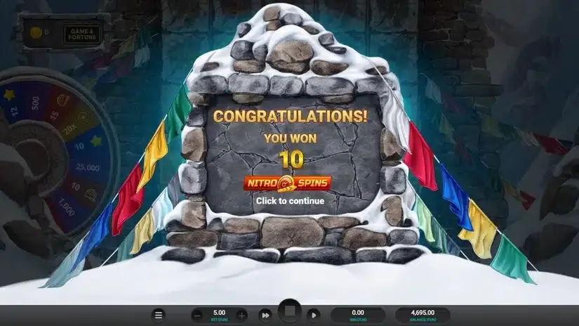 Everest slot screenshot 3