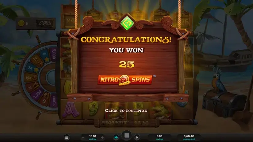 Wild Buccaneers Megaways slot screenshot 6