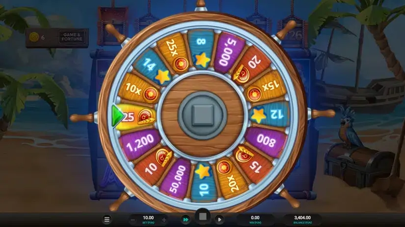 Wild Buccaneers Megaways slot screenshot 5