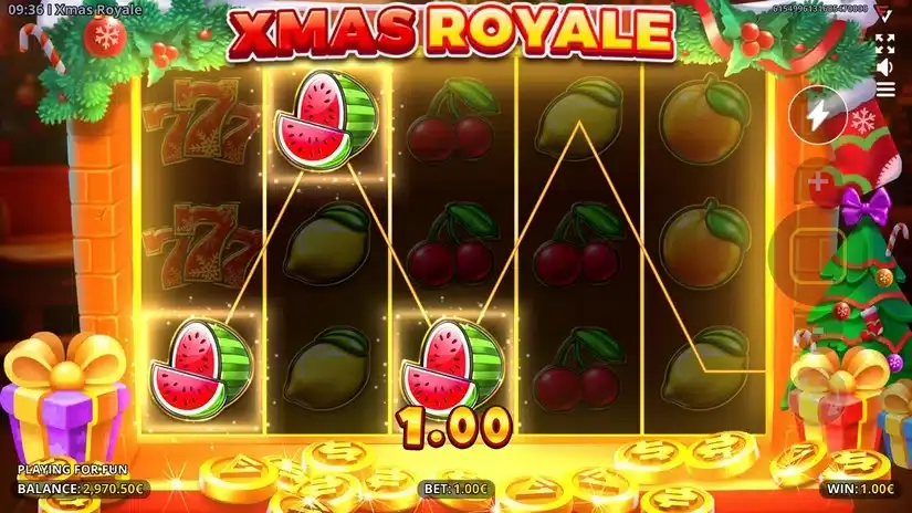 XMAS Royale slot screenshot 3
