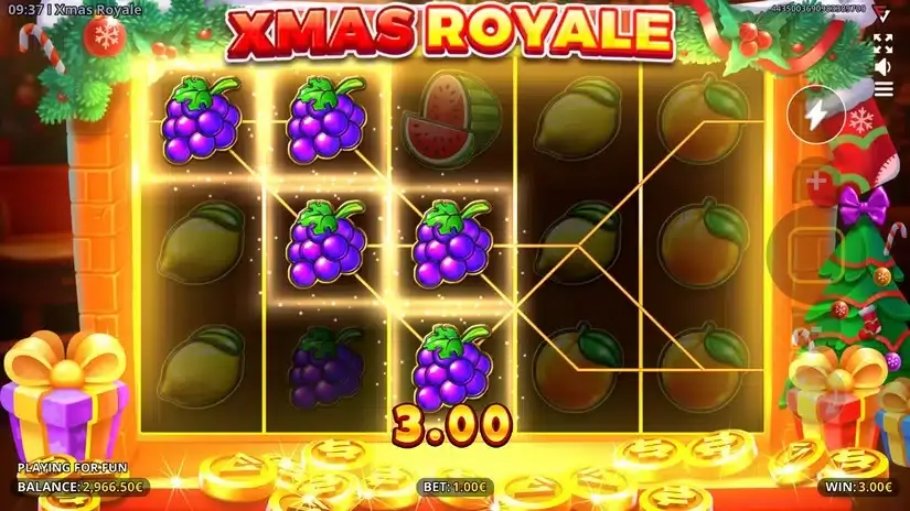 XMAS Royale slot screenshot 4