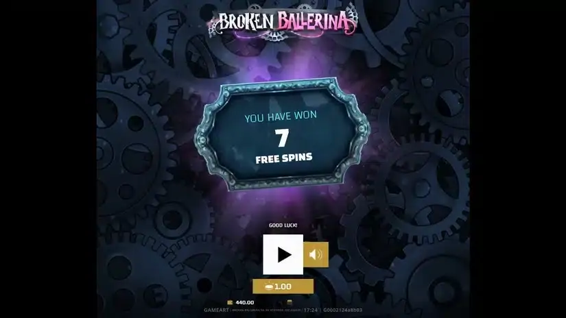 Broken Ballerina slot screenshot 3