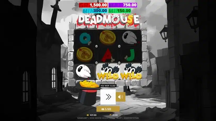 Dead Mouse Adventures slot screenshot 4