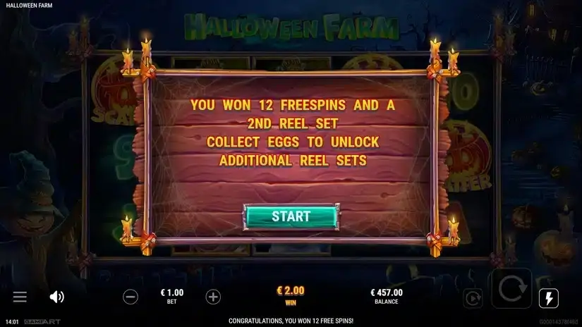 Halloween Farm slot screenshot 3