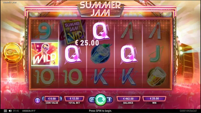 Summer Jam slot screenshot 2