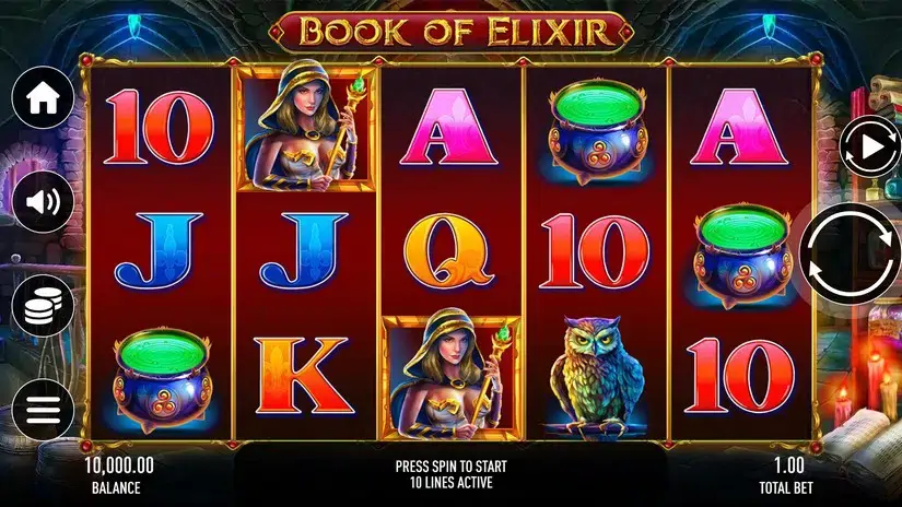 Book of Elixir slot screenshot 1