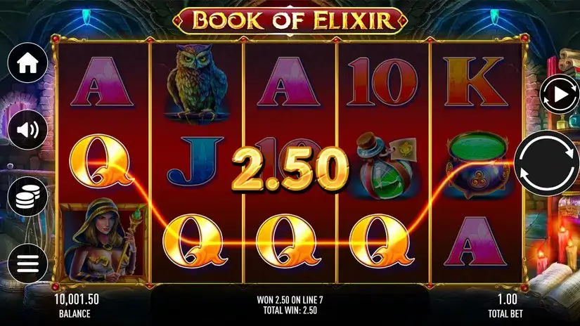 Book of Elixir slot screenshot 2