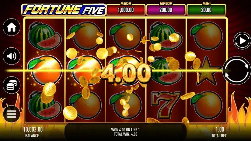 Fortune Five slot screenshot 