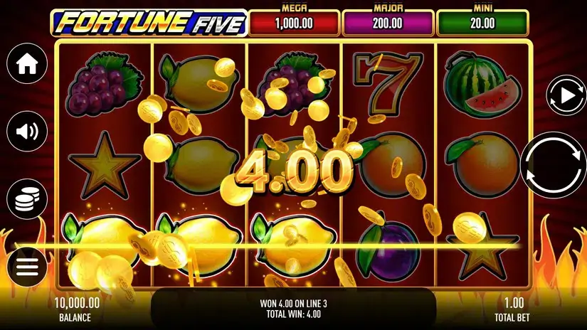 Fortune Five slot screenshot 2