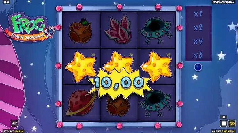 Frog Space Program slot screenshot 5