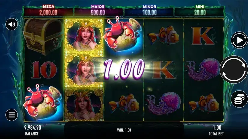 Sea Secret slot screenshot 2