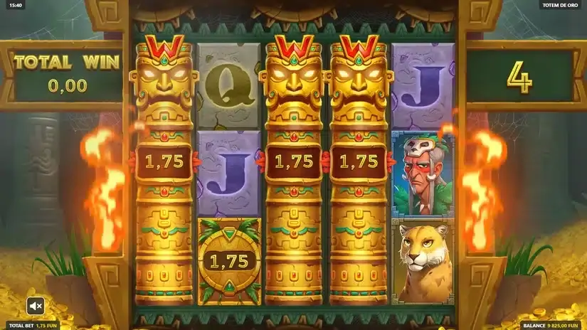 Totem de Oro slot screenshot 1