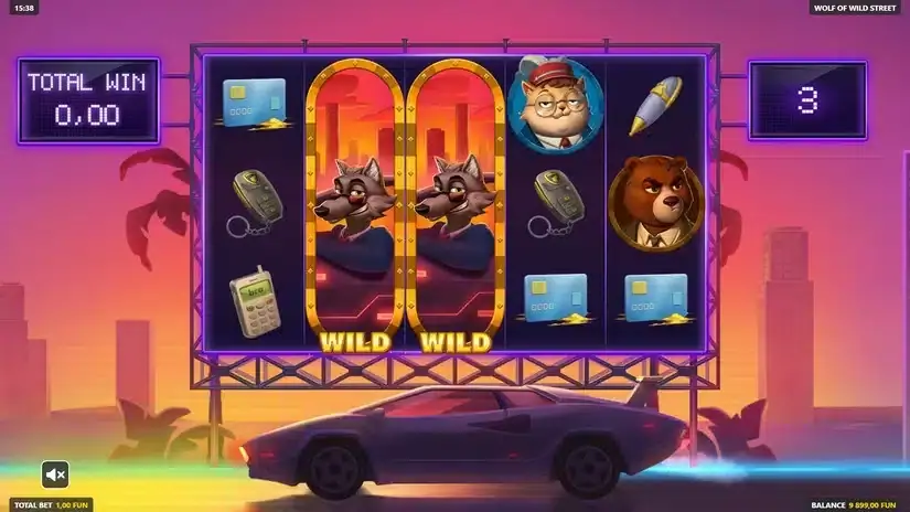 Wolf of Wild Street slot screenshot 4