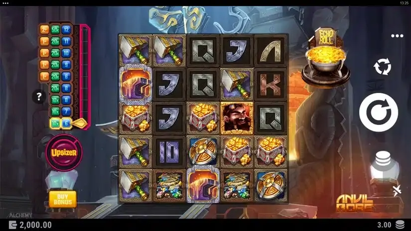 Anvil & Ore slot screenshot 