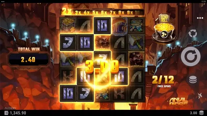 Anvil & Ore slot screenshot 3