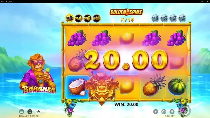 Bananza slot screenshot 7