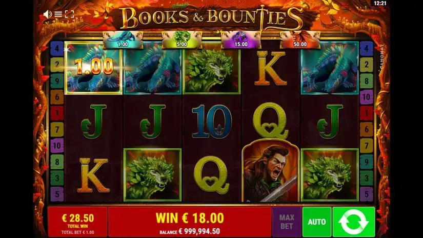 Books and Bounties slot screenshot 4